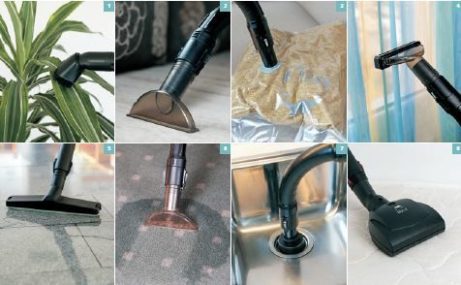 Příslušenství k vodnímu vysavači a čističce vzduchu hyla