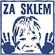 logo neziskové organizace Za sklem ze Zlína