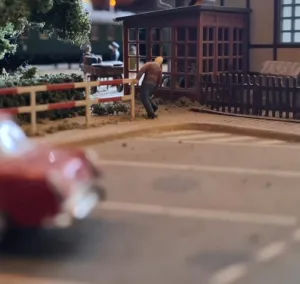 modely vláčků nádraží opilec