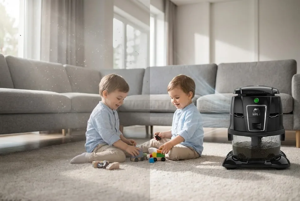 Mikroplasty dýchání dětí