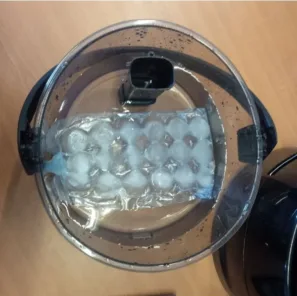 Hyla jako klimatizace led v&nbsp;sáčku